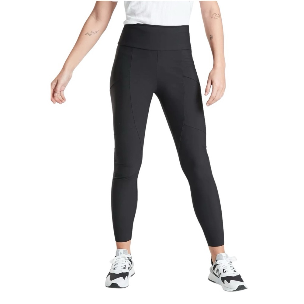 Athleta Stellar City Leggings‎ Women’s Size 4 Black High-Rise